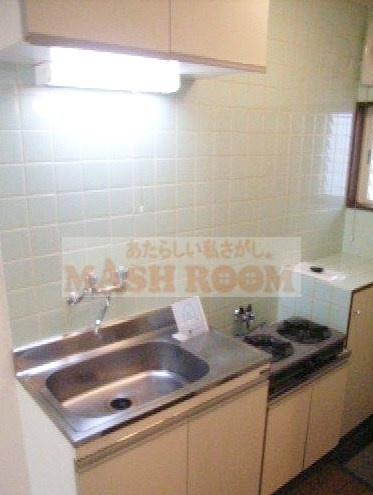 中野区南台１丁目のアパートのキッチン