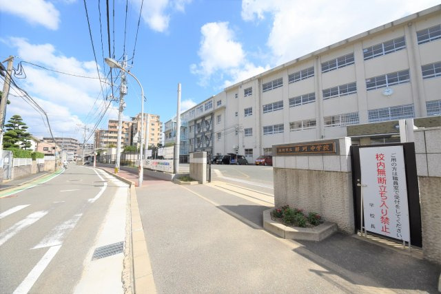福岡市博多区那珂1丁目第1-2棟（2号棟）の周辺|那珂中学校