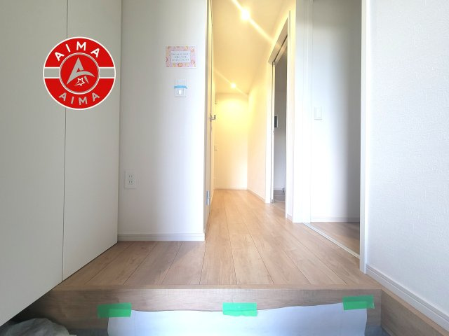 福岡市博多区那珂1丁目第1-2棟（2号棟）の防犯設備|二重ロックでしっかり防犯対策ができます。