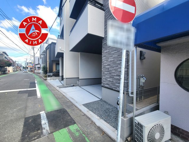 福岡市博多区那珂1丁目第1-2棟（2号棟）の前面道路含む現地写真|見学の時間などお気軽にお問い合わせ下さい。