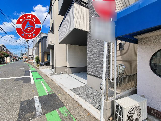 福岡市博多区那珂1丁目第1-2棟（2号棟）の前面道路含む現地写真|見学の時間などお気軽にお問い合わせ下さい。