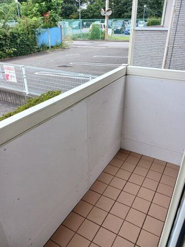 リバーサイドユキのバルコニー
