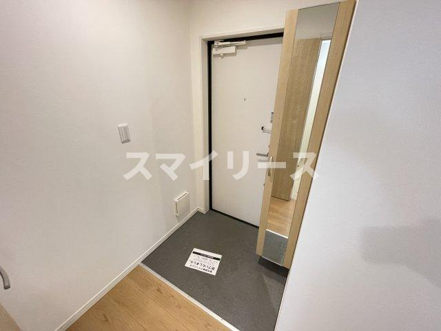 グリシーナ柏の玄関
