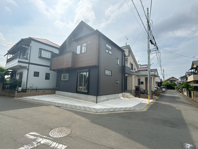 【外観】 | 川越市今福　新築一戸建住宅　全1棟　(ふじみ野店) | 耐震等級3+制震ダンパー搭載で地震に強く、長く安心して暮らすことができます