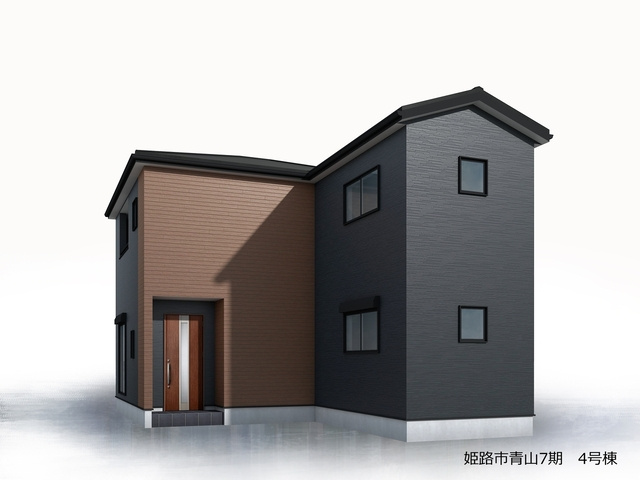 リーブルガーデン姫路市青山7期の外観パース