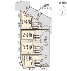 リーブルガーデン姫路市青山7期の区画図