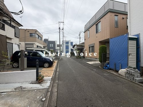 【仲介手数料０円】相模原市中央区上溝3丁目　新築一戸建ての前面道路含む現地写真|相模原市中央区上溝3丁目　新築一戸建て