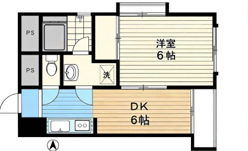 ハイライフ桜台の間取り