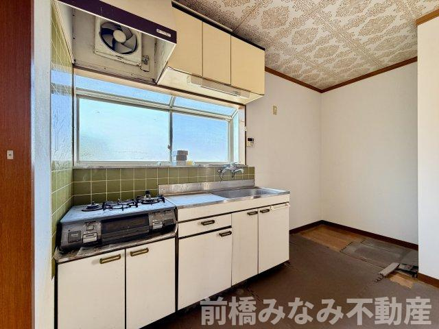 【中古平屋】前橋市駒形町　※約129坪広々敷地　スーパー至近のキッチン|キッチンです