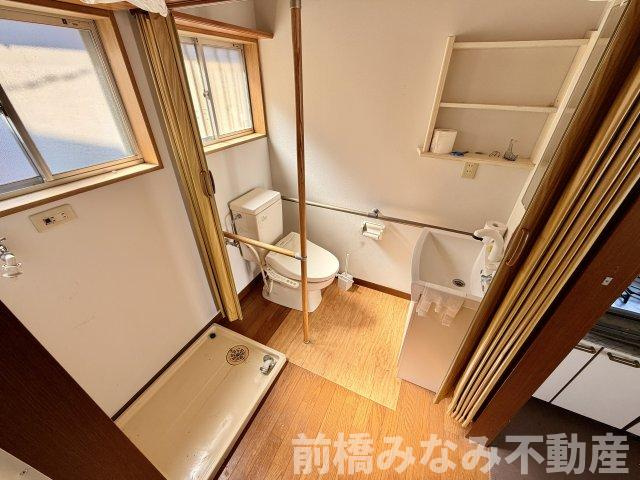 【中古平屋】前橋市駒形町　※約129坪広々敷地　スーパー至近のトイレ|シンプルで使いやすいトイレです