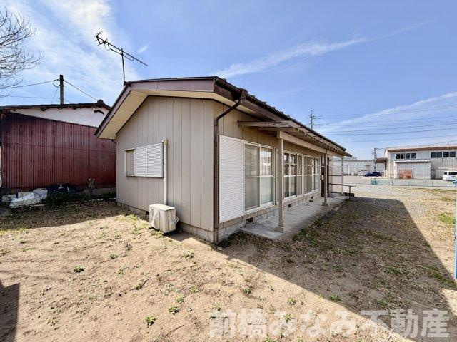 【中古平屋】前橋市駒形町　※約129坪広々敷地　スーパー至近の外観|建物外観を気になさる方へ、見た目の良い物件です