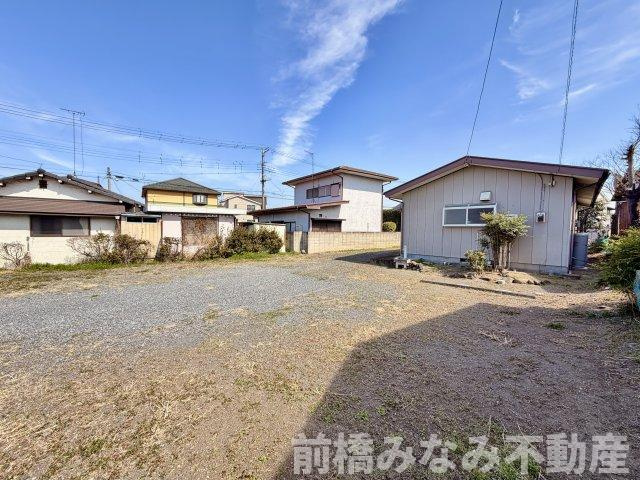 【中古平屋】前橋市駒形町　※約129坪広々敷地　スーパー至近の外観|外観は落ち着いています