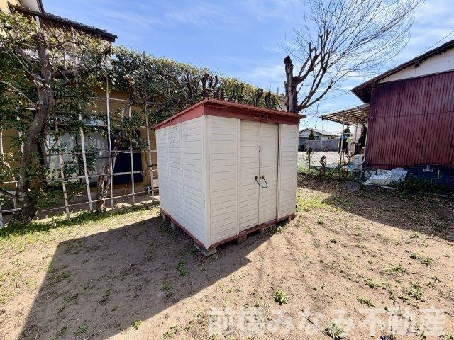 【中古平屋】前橋市駒形町　※約129坪広々敷地　スーパー至近の庭|お庭の付いた物件です