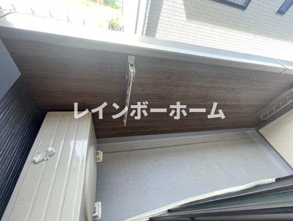コンフォーティアのバルコニー