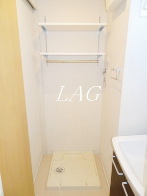 【設備】 | ベル・グリュック | 室内洗濯機置場です。