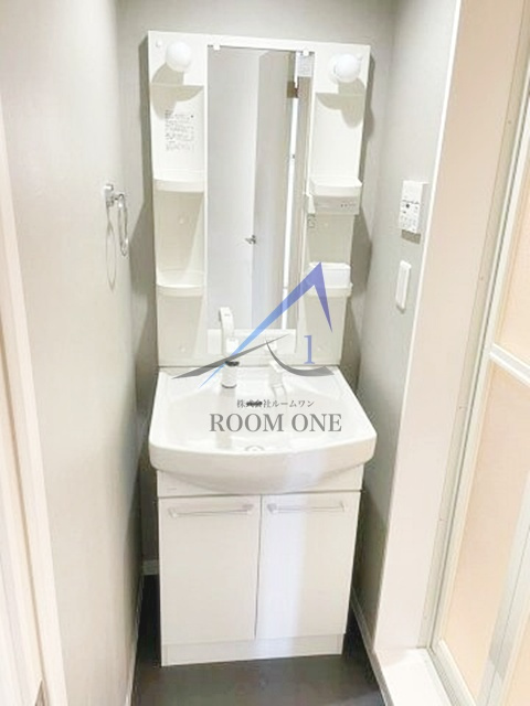 ACE蒲田の洗面所|独立洗面台です。