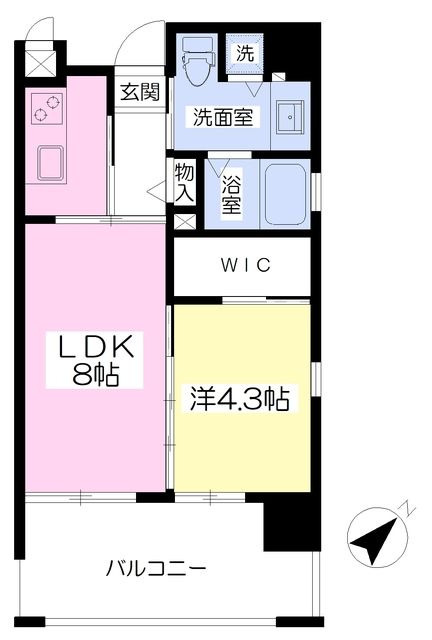 ラグーナ大濠の間取り