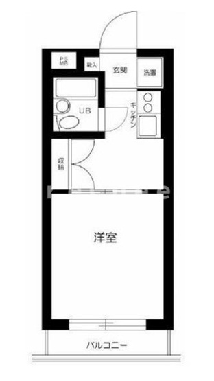 【間取り】 | エヴェナール沼袋