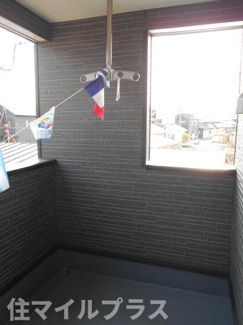 【バルコニー】 | 郡山市富田町大徳南新築一戸建て3棟 | バルコニー付きです