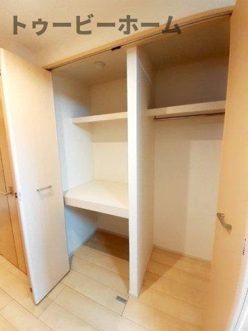エストラット狭山の収納|専用の収納スペースです