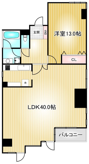 バードヒル伏見｜名古屋市の賃貸ならMy賃貸の間取り|バードヒル伏見