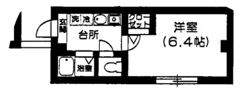 パークハイツ桃井の間取り