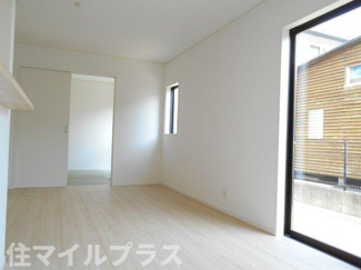 【居間・リビング】 | 郡山市富田町大徳南新築一戸建て3棟 | ゆったり過ごせる居間です