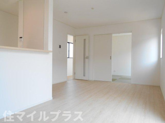 【居間・リビング】 | 郡山市富田町大徳南新築一戸建て3棟 | 居間です
