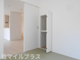 【和室】 | 郡山市富田町大徳南新築一戸建て3棟 | きれいな和室です