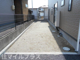 【庭】 | 郡山市富田町大徳南新築一戸建て3棟 | たまにはお庭で休日を過ごしてみるのもよいかもしれません