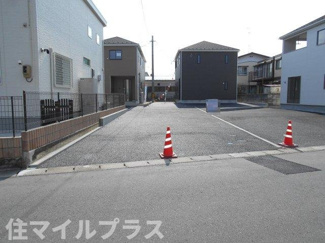 【前面道路含む現地写真】 | 郡山市富田町大徳南新築一戸建て3棟 | 前面道路含む現地写真です