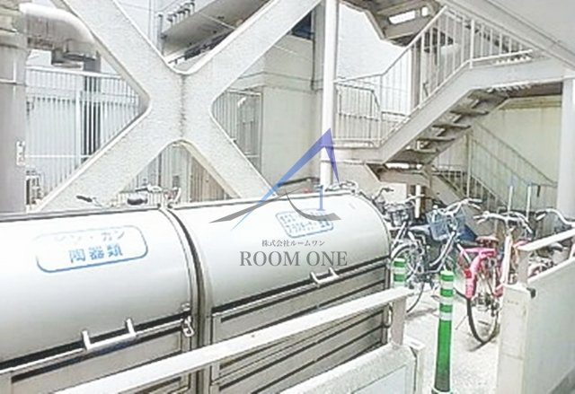 池袋シティハイツのその他共用部分|敷地内ごみ置き場です。