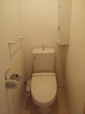 【トイレ】 | クレアコート　Ⅱ | 落ち着いた色調のトイレです