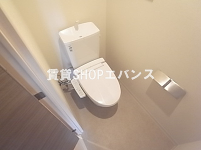 【トイレ】 | アルメールツダヌマ | 落ち着いた色調のトイレです