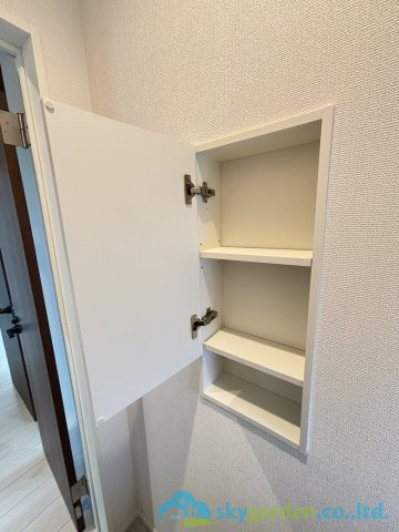 厚木市戸室5期　新築戸建　全2棟2号棟のトイレ