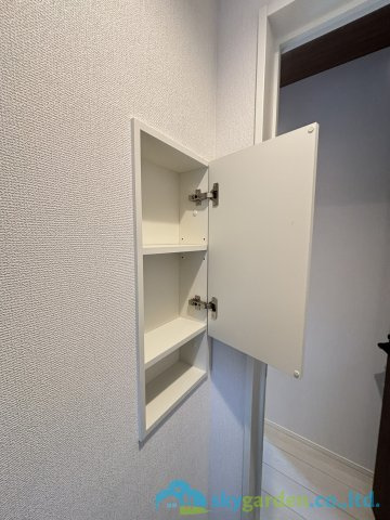 厚木市戸室5期　新築戸建　全2棟2号棟のトイレ