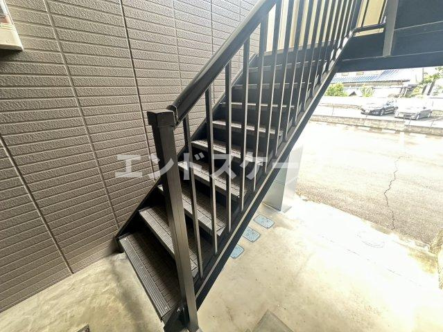 セジュール石原　Ｂのバルコニー|高崎、前橋のお部屋探しはエンドスケープまで！お客様の理想お聞かせ下さい♪