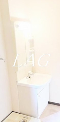 【洗面所】 | ミモザ蒲田 | 独立洗面台です。