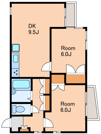 荻窪レジデンスの間取り