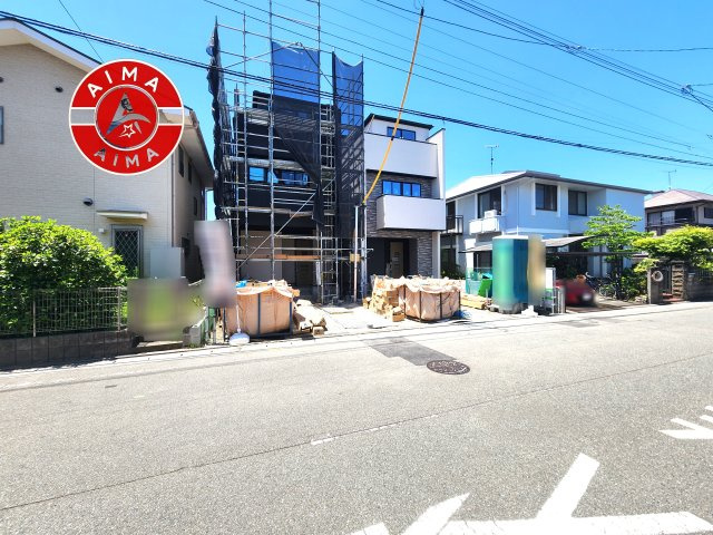 大野城市雑餉隈町2丁目第1-2棟（1号棟）の前面道路含む現地写真|見学の時間などお気軽にお問い合わせ下さい。