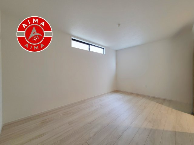大野城市雑餉隈町2丁目第1-2棟（1号棟）の内観：施工例|将来的に、琉球畳を引きまして和室風にすることも可能です。