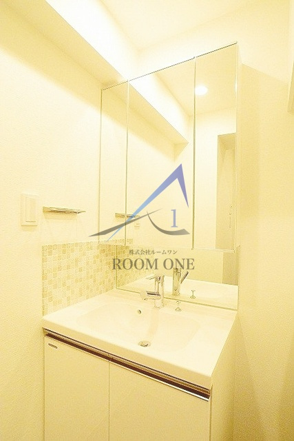 グランドコンシェルジュ日本橋水天宮の洗面所|洗面台です。