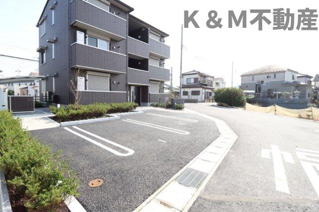 フォレストヴィラの駐車場|駐車場です