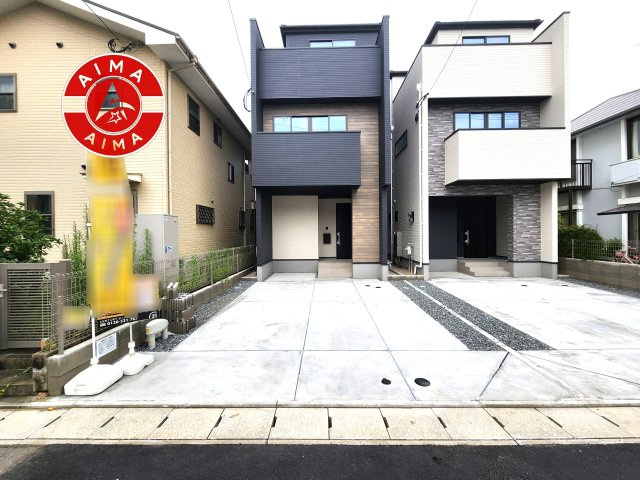 大野城市雑餉隈町2丁目第1-2棟（2号棟）の外観|デザイン性のある外観です。