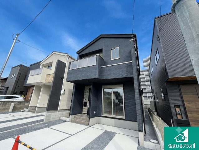 草津市草津町　第3期　新築一戸建ての外観|駐車スペース！散水栓があるので、こまめに愛車を洗えます！