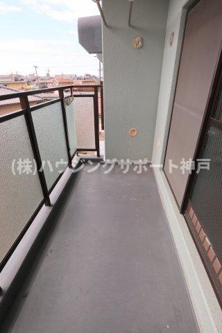 リバーグリーン藤村のバルコニー