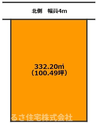 曽師町　土地の土地図