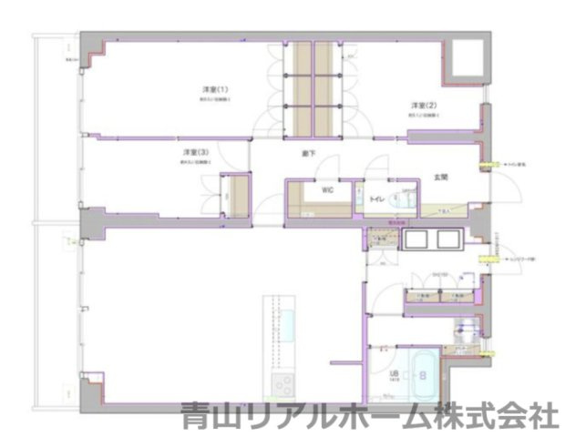 【間取り】 | 秀和青南レジデンス