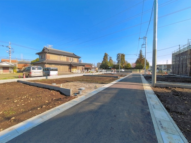 入間市下藤沢５丁目・全13棟　新築一戸建　11号棟　の前面道路含む現地写真|2026年4月3日撮影