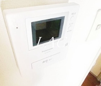【セキュリティ】 | リンズハウス | モニター付きインターホンです。
